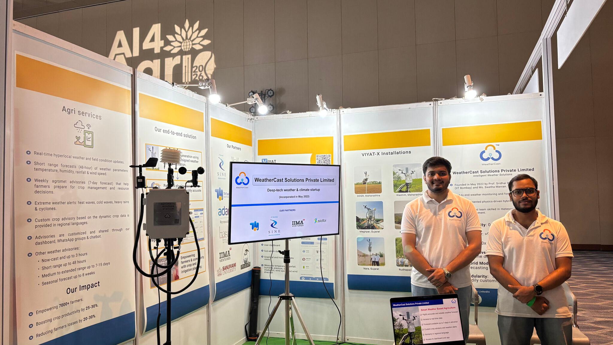 WeatherCast Showcases AI-Powered Hyperlocal Forecasting at AI4AGRI 2026